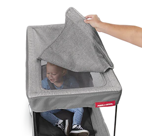 Canopy with Peek-A-Boo Window