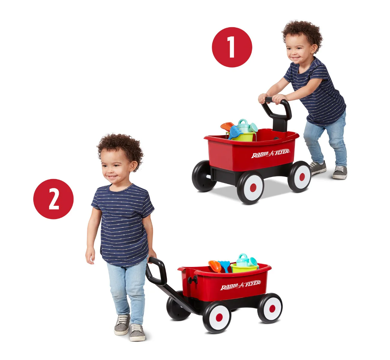 Kid’s Garden Wagon with Tools - Image 4